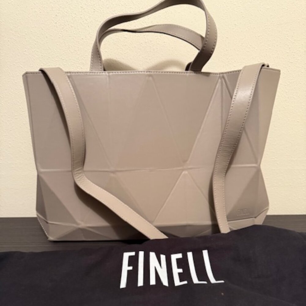 FINELL Origami Tote Bag- Grey